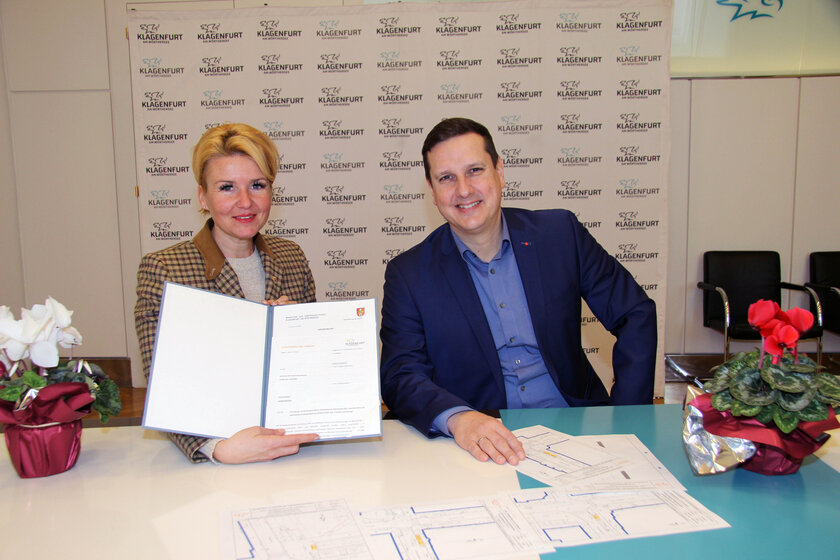 Straßenbau- und Verkehrsstadträtin Sandra Wassermann und Verkehrsausschuss-Obmann Gemeinderat Christian Glück haben die neue E-Scooter-Verordnung gemeinsam erarbeitet.