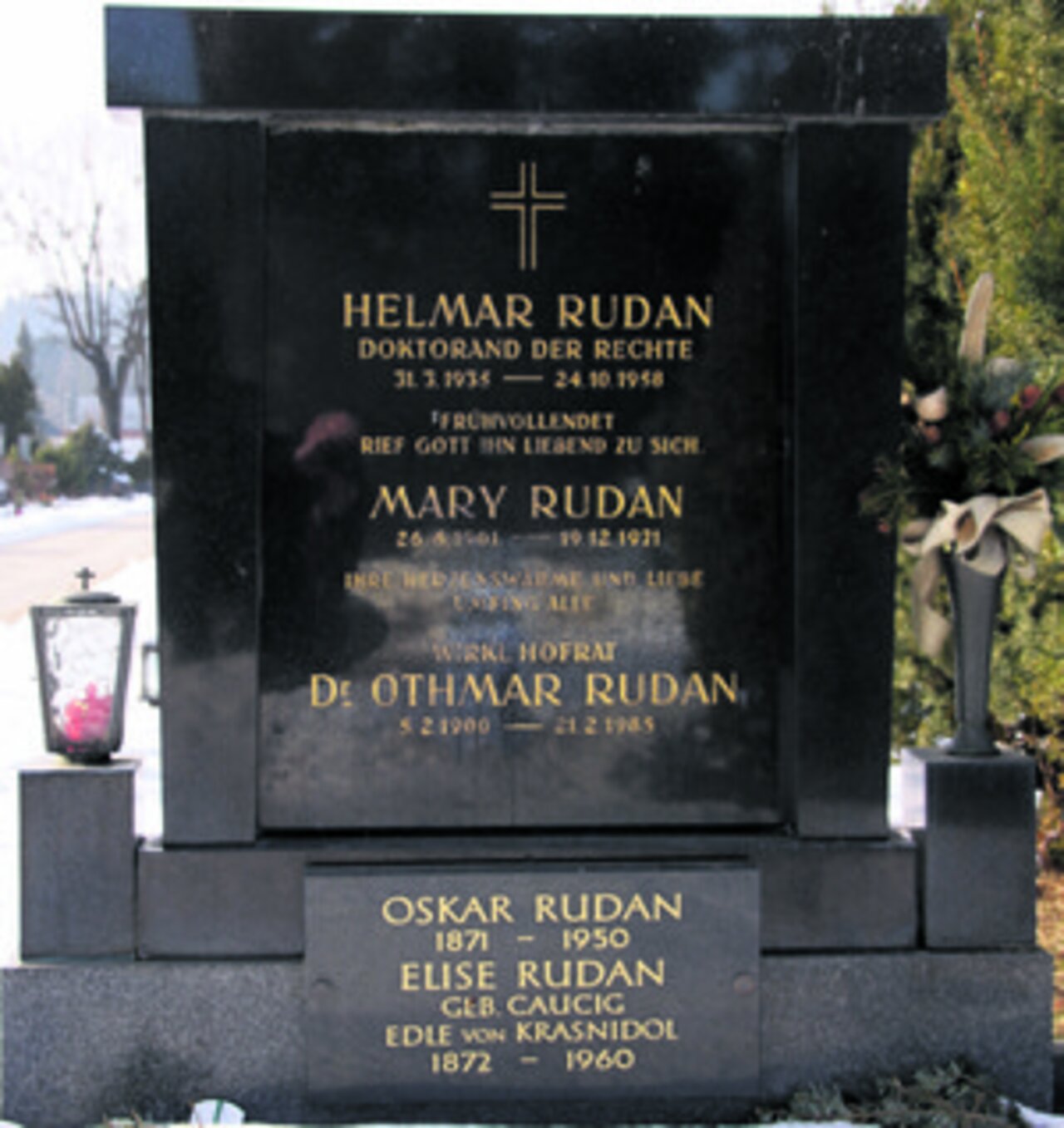 Grabstein Othmar Rudan