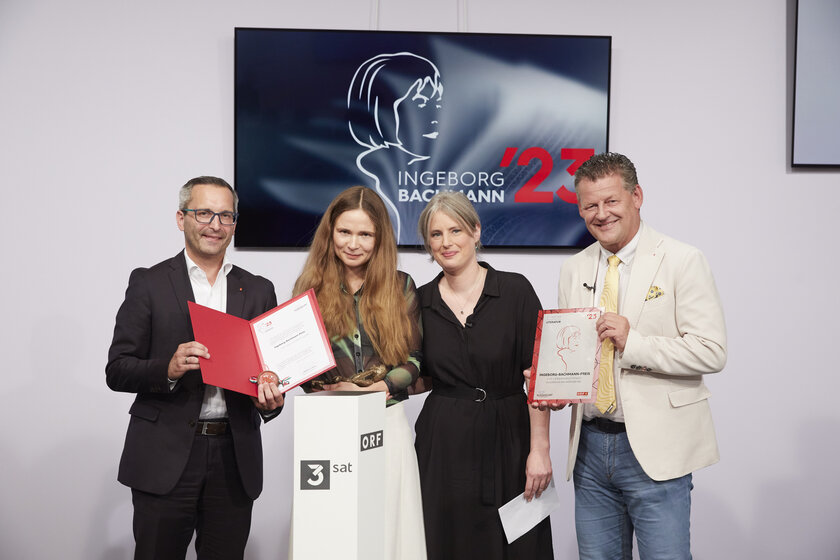 Verleihung des Ingeborg-Bachmann-Preises 2023