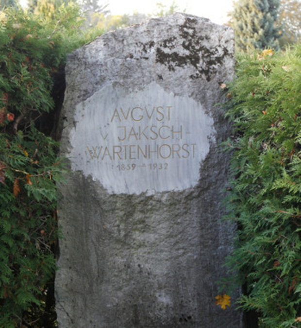 Ehrengrab Dr. August Jaksch Ritter von Wartenhorst 
