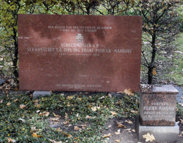 Ehrengrab Franz Josef Pichler-Mandorf 
