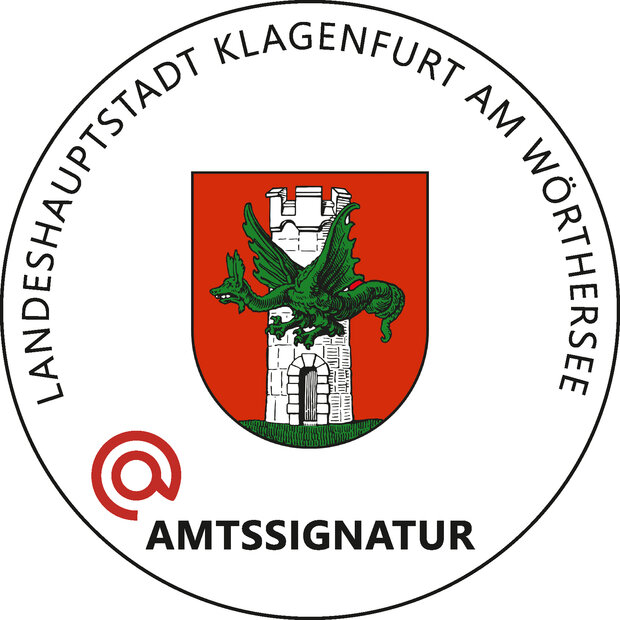 Bildmarke elektronische Amtssignatur Klagenfurt