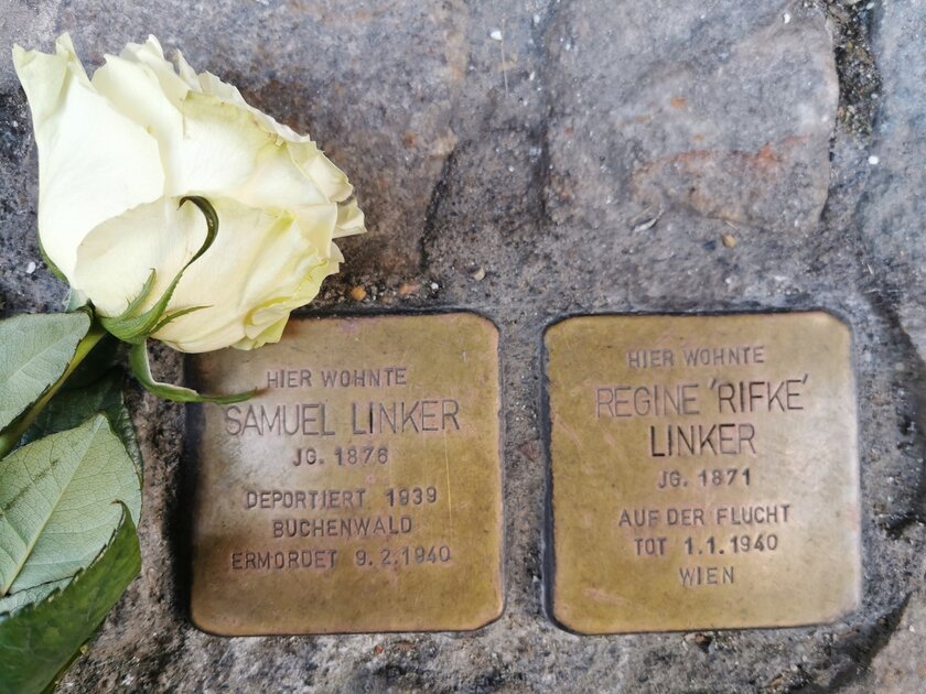 Die "Stolpersteine" erinnern an die Schicksale von jüdischen Menschen, die in Klagenfurt gelebt haben.