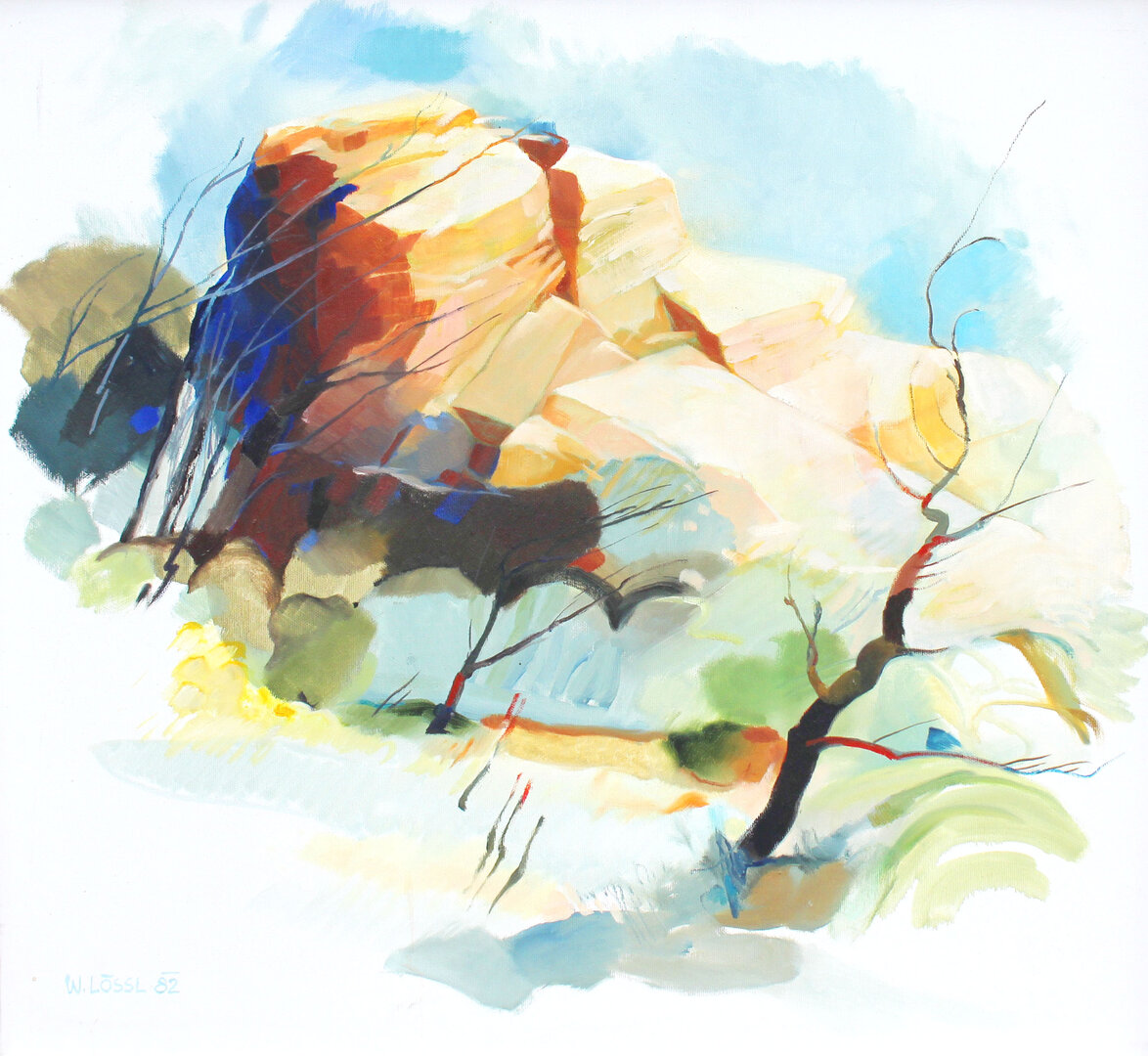 werner_lössl_korsika_öl_auf_leinwand