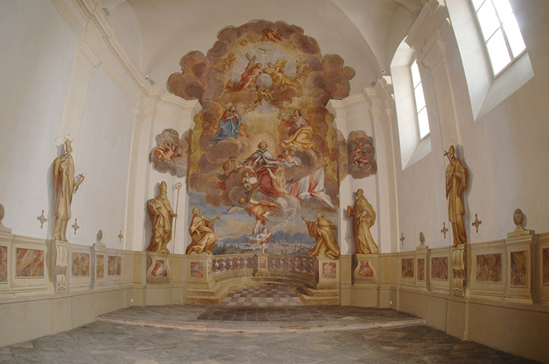 Burgkapelle mit dem großen Fromiller-Fresko