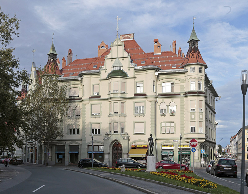 Blick auf das Stauderhaus©StadtPresse/Eggenberger