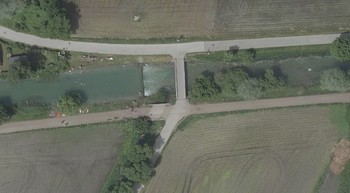 Luftaufnahme Schleusenweg