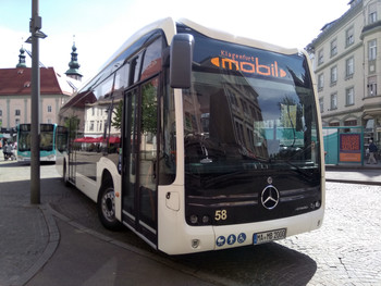 Klagenfurt erhält 2,3 Millionen Euro Förderung für Umstellung auf klimafreundliche Stadtbusse. Foto: Nedwed/KK