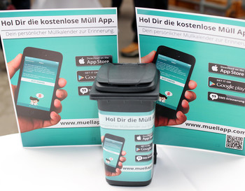 Vizebürgermeister Wolfgang Germ nutzt selbst die Müll App von Klagenfurt