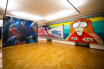 Sehenswert derzeit die Graffiti-Ausstellung in der Stadtglaerie, bis September bei freiem Eintritt! Foto: StadtKommunikation/Helge Bauer