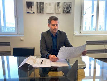 Klagenfurts Finanz- und Beteiligungsreferent Vizebürgermeister Mag. Philipp Liesnig 