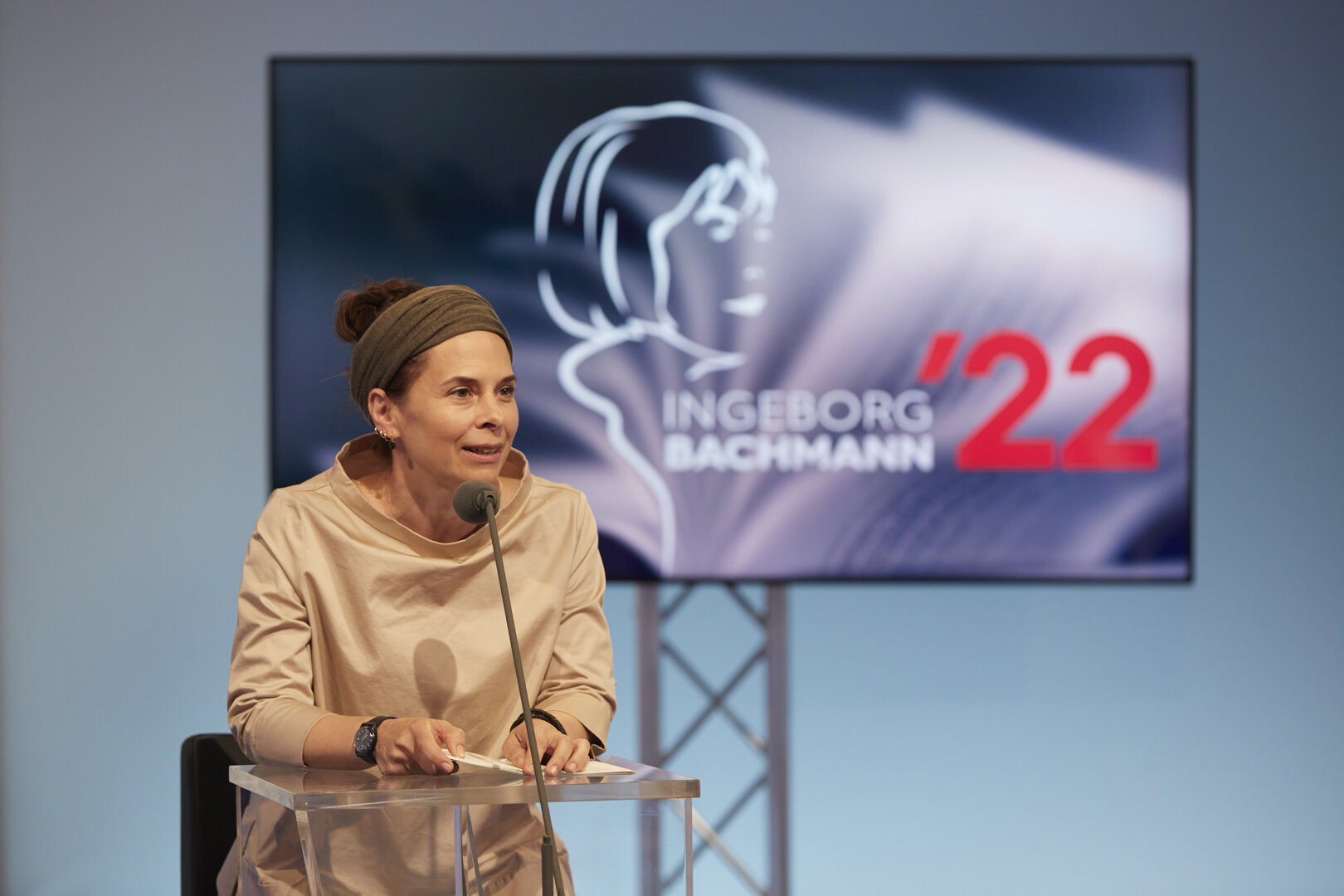Die Schriftstellerin Anna Baar