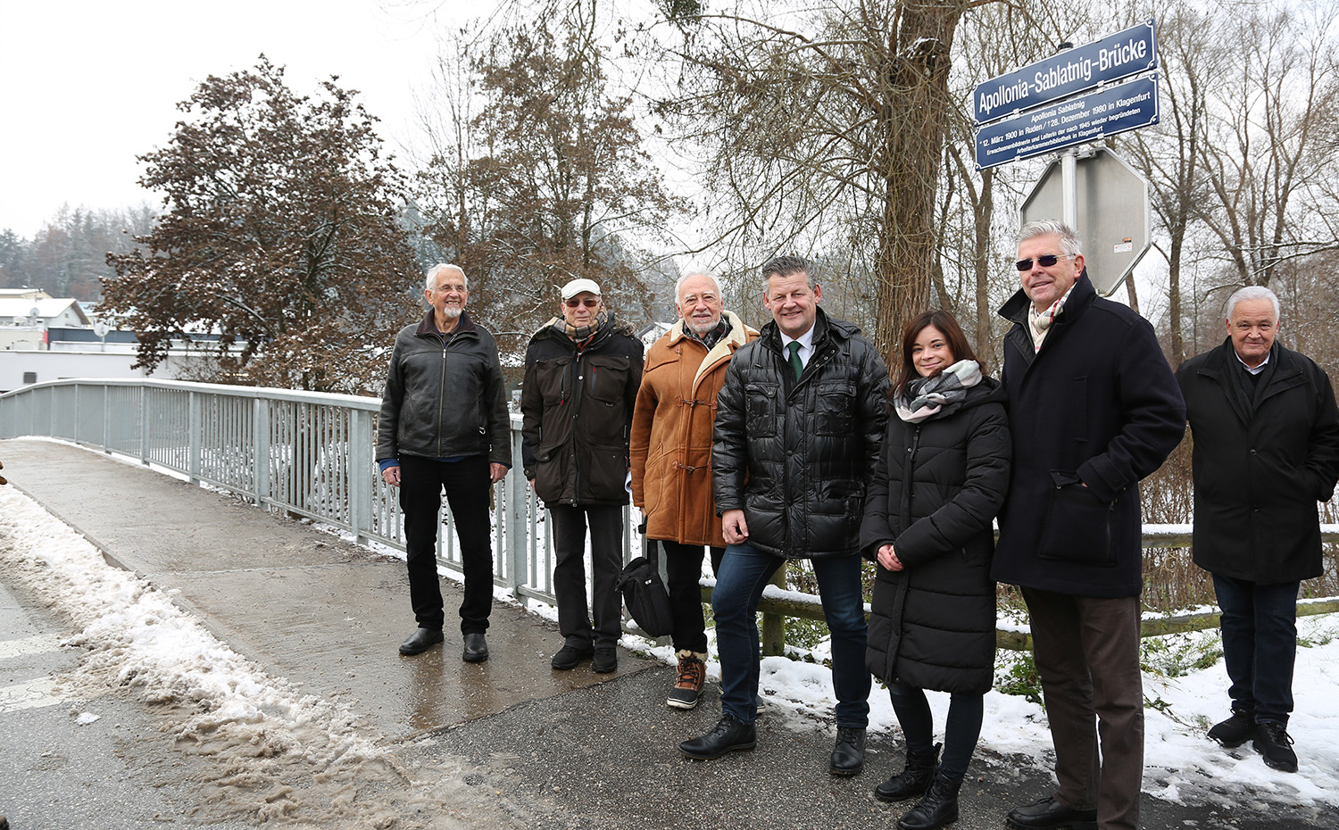 Brückenbenennung nach Apollonia Sablatnig