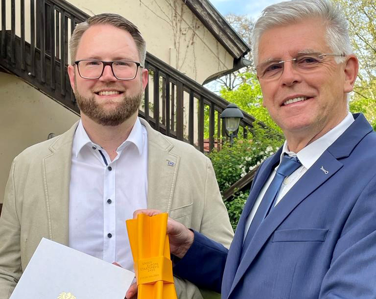 Auszeichnung für das Europahaus