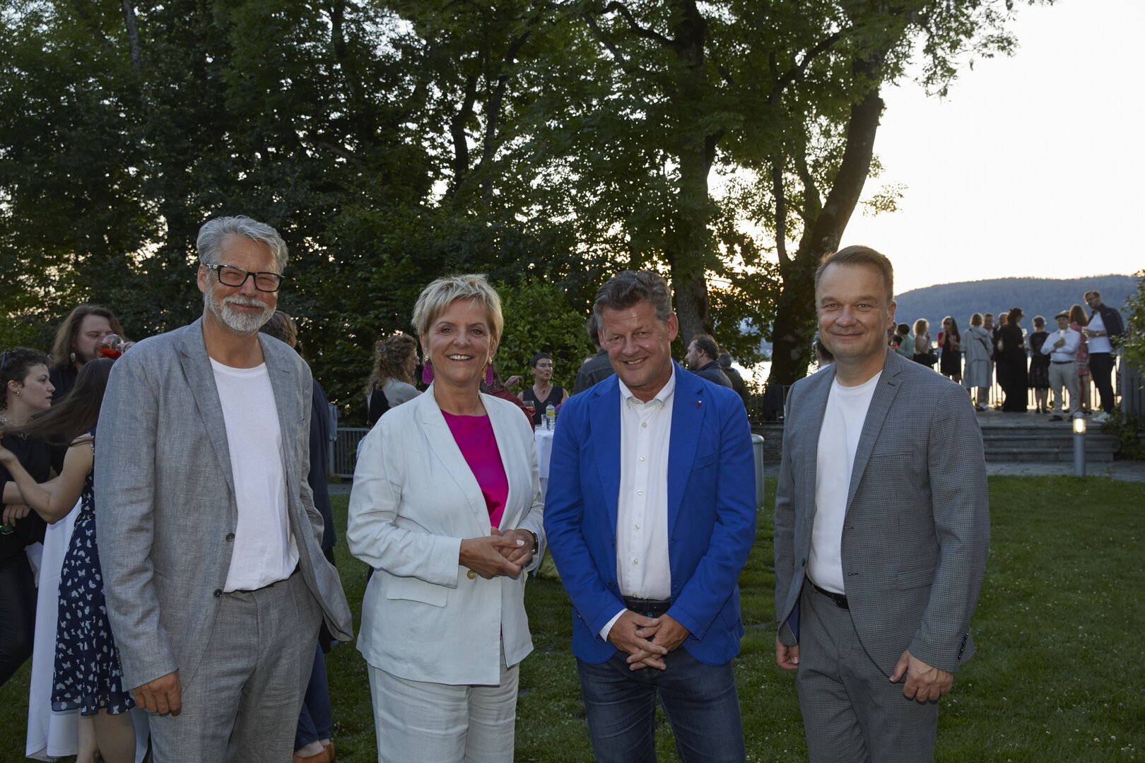 Bachmann-Empfang im Schloss Maria Loretto