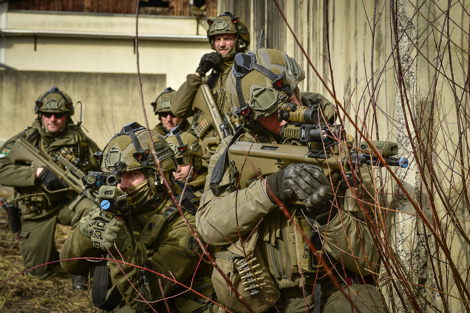 Vom 29. auf den 30. April führt das Österreichische Bundesheer eine Übung im Raum Klagenfurt durch. Foto: Jägerbataillon 25