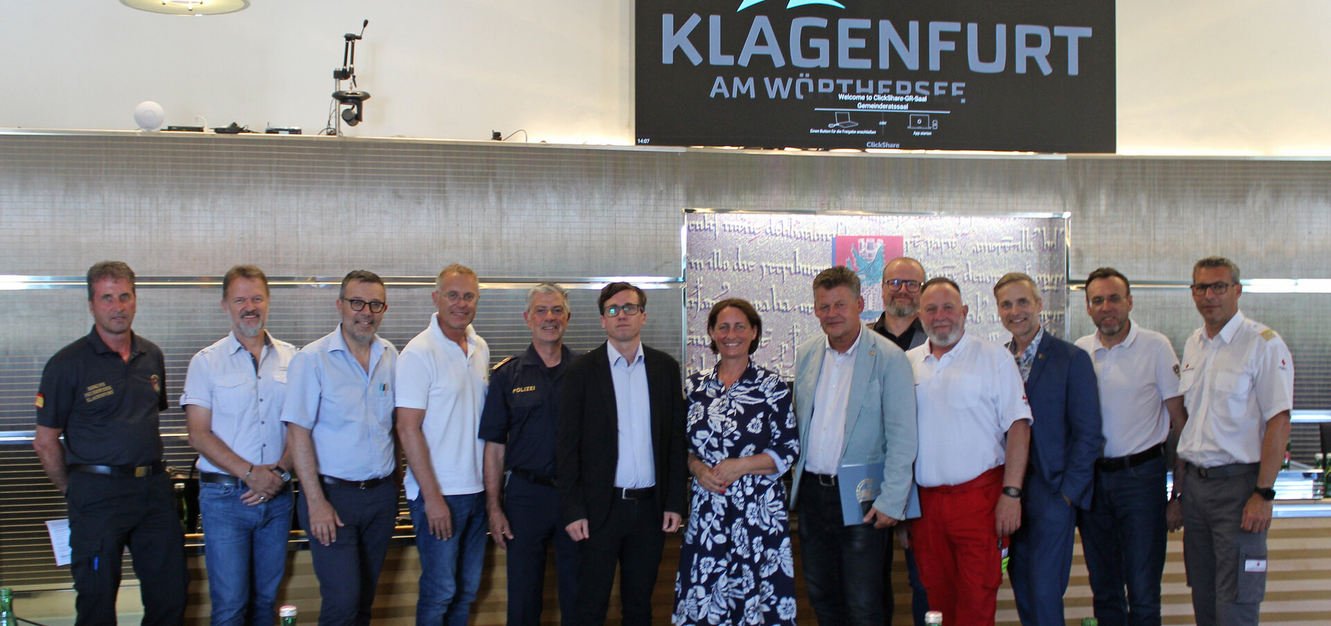 In Klagenfurt fand gestern eine Sicherheitsenquete anlässlich der tragischen Ereignisse in Graz statt. Foto: StadtKommunikation/Glinik 