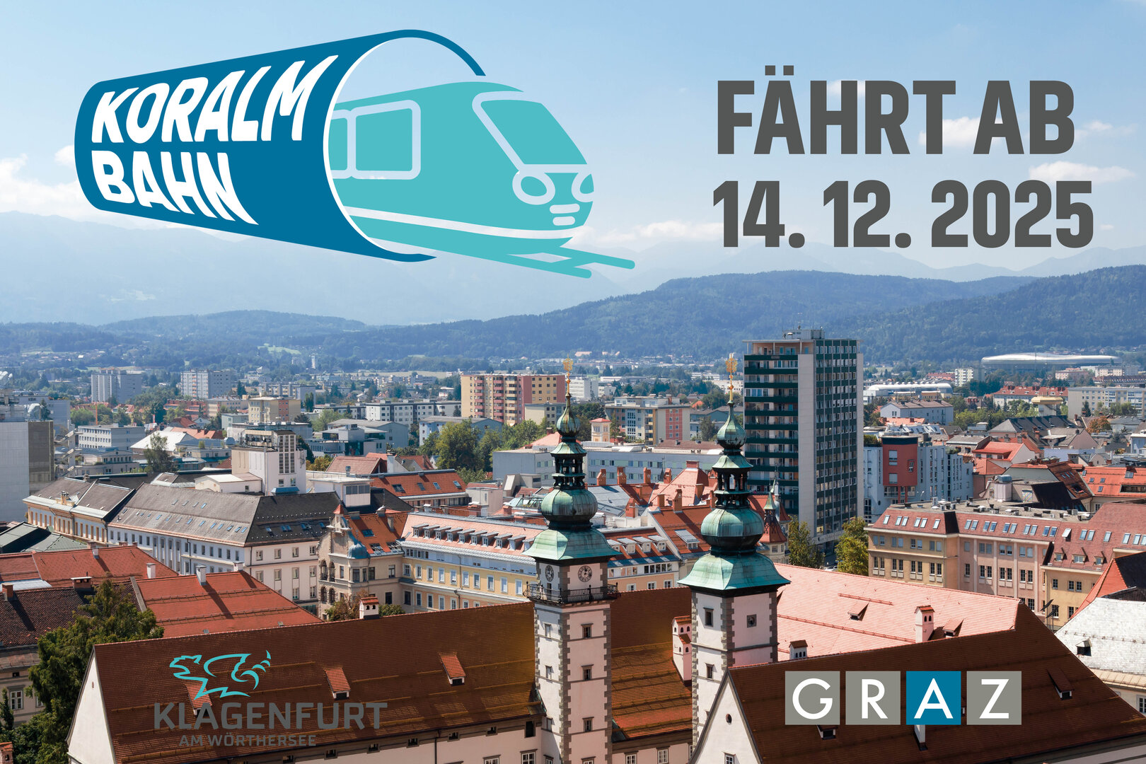 Die Koralmbahn verbindet Graz und Klagenfurt in nur 41 Minuten