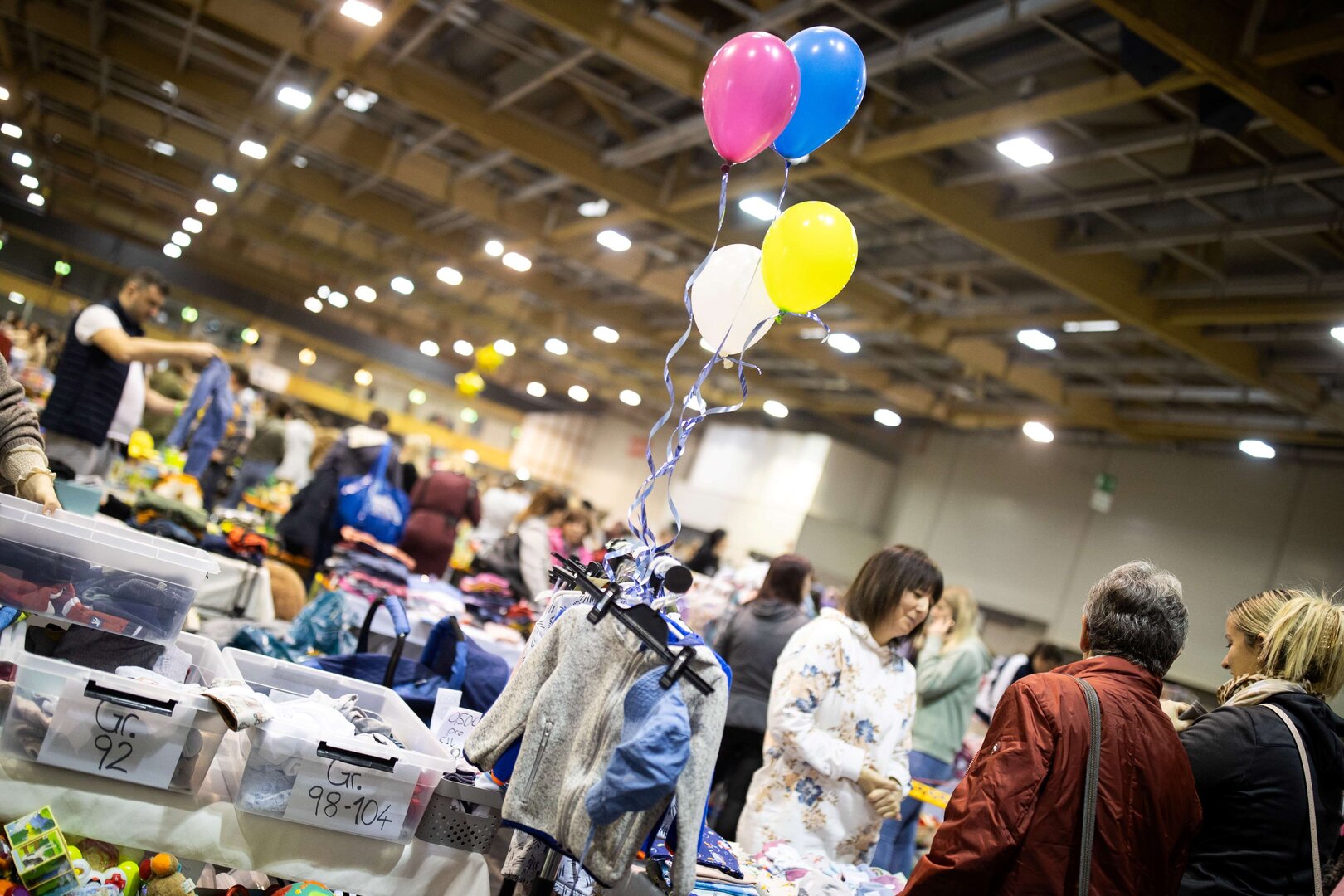 Die Baby- und Kinderbörse findet am Wochenende vom 7. bis 8. März 2026 in der Messehalle 4 statt. Foto: Kärntner Messen/Zangerle