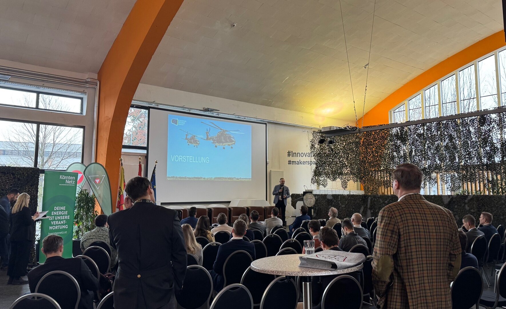 Viele spannende Impulsvorträge zu unterschiedlichen innovativen Themen sind bei der Austrian Defence Innovation Conference vorgetragen worden. Foto: StadtKommunikation/Zechner