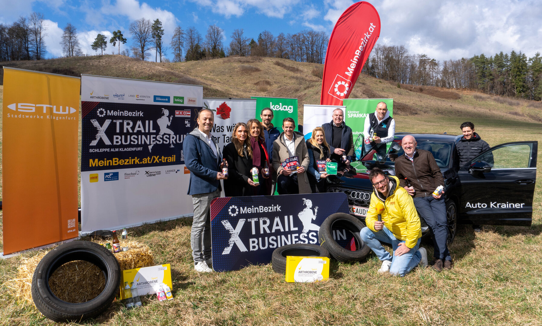 Der beliebte X-Trail Business Run am 23. April 2026 auf der Schleppe Alm findet dieses Jahr zum sechsten Mal statt. Foto: StadtKommunikation/Zechner
