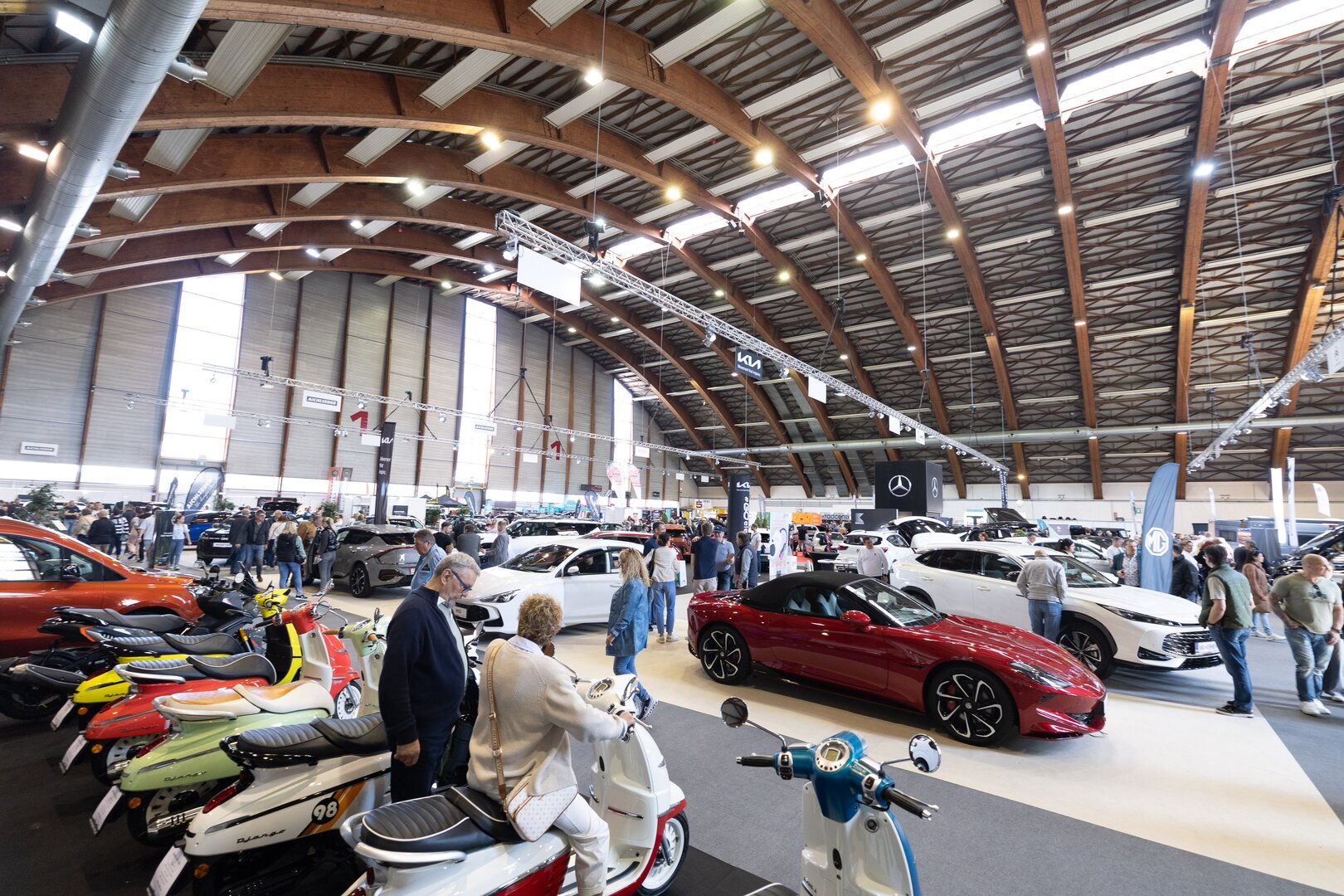 Ein bunter Branchenmix sorgt für beste Unterhaltung auf der Freizeitmesse in Klagenfurt. Foto: N. Zangerle / Kärntner Messen (KK)