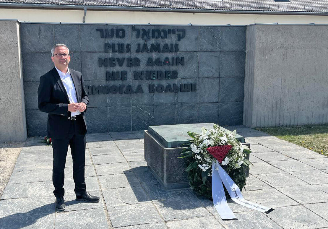 Stadtrat Mag. Franz Petritz besuchte das ehemalige KZ in Dachau.   Foto: Büro StR. Petritz