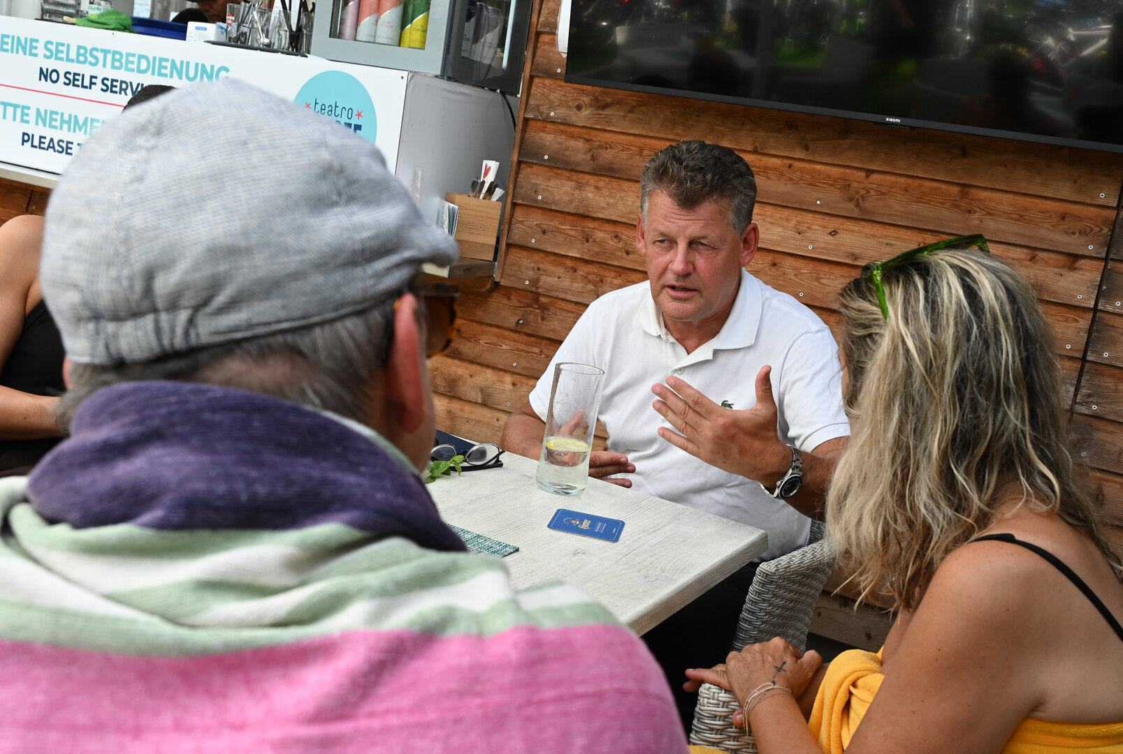 Bürgermeister Christian Scheider traf Bürgerinnen und Bürger zu einem persönlichen Gespräch beim Loretto-Sprechtag. Foto: StadtKommunikation/Hronek