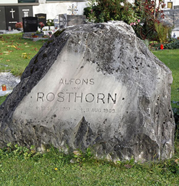 Ehrengrab Alfons von Rosthorn 